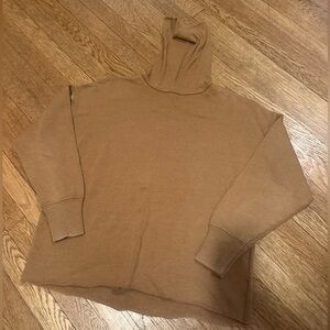 Aerie Cowl Neck Raw Edge Sweatshirt